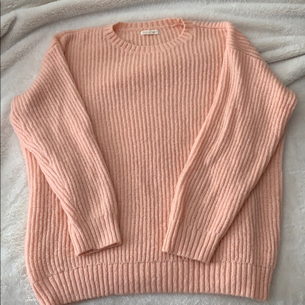 Pacsun La Hearts pink sweater